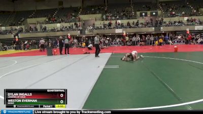 75 lbs Quarterfinal - Dylan Ingalls, Legends Of Gold vs Weston Everman, NEIWC