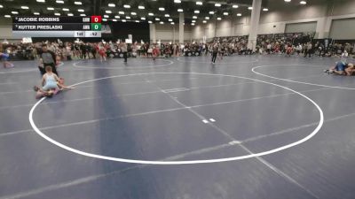 100 lbs Champ. Rd Of 16 - Jacobie Robbins, Greater Heights Wrestling vs Kutter Preslaski, Askren Wrestling Academy