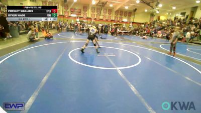 80 lbs Rr Rnd 1 - Presley Williams, Sperry Wrestling Club vs Ryker Wade, Viking Wrestling Club