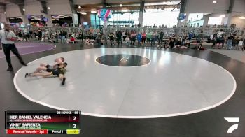 85 lbs Champ. Round 1 - Iker Daniel Valencia, All American Wrestling Club vs Vinny Sapienza, NB Elite Wrestling Club
