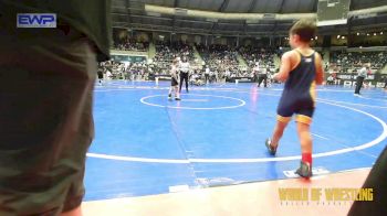 60 lbs Quarterfinal - Mason Madrid, Team Tulsa Wrestling Club vs Fletcher Exline, Hawkeye Wrestling Academy