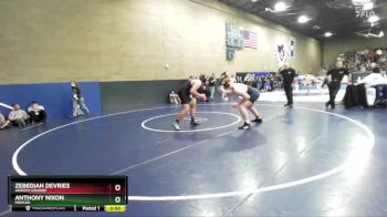 215 lbs Cons. Round 7 - Zebediah DeVries, Arroyo Grande vs Anthony Nixon, Merced