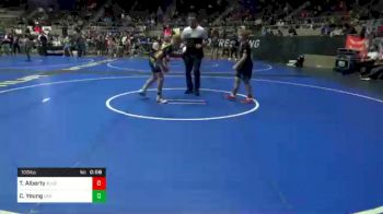 100 lbs Consolation - Tucker Alberty, Blue T Panthers vs Chase Young, Usa Gold