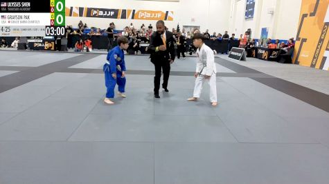 Ulysses Shen vs Grayson Pak 2026 PBJJF Pan American Jiu-Jitsu Championships