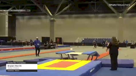 Braden Merritt - Double Mini Trampoline, TexStar Athletics - 2021 USA Gymnastics Championships