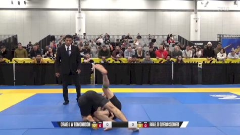 Rafael De Oliveira Colonhese vs Craig J W Edmondson 2024 World IBJJF Jiu-Jitsu No-Gi Championship