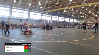 122 lbs Placement (4 Team) - Kendra Bliss, Missouri Gold vs Camille Schult, Black Mambas