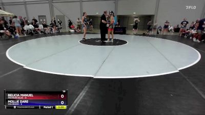 145 lbs Placement Matches (16 Team) - Belicia Manuel, Michigan Blue vs Mollie Dare, Colorado