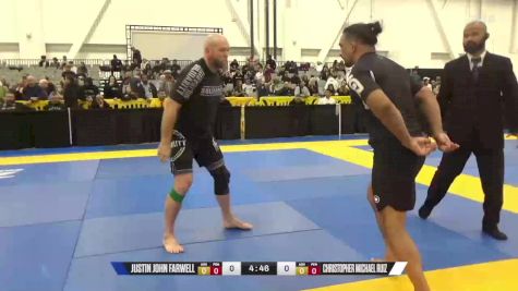 Christopher Michael Ruiz vs Justin John Farwell 2024 World IBJJF Jiu-Jitsu No-Gi Championship