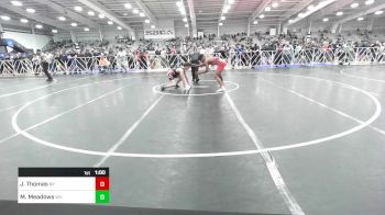 138 lbs Consi Of 16 #1 - Jayden Thomas, NY vs Matthew Meadows, WV