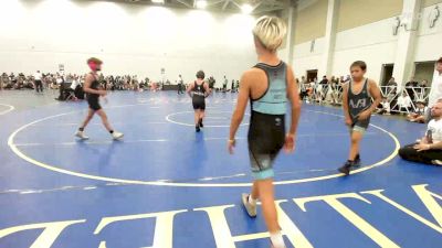 100 lbs Rr Rnd 2 - Weston Fox, Indiana Outlaws Green - EL vs Gage Richardson, Roundtree Wrestling Academy - EL
