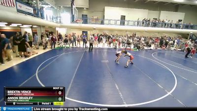 60-64 lbs Round 1 - Brextin Vence, Agon Academy Wrestling vs Anson Bradley, Stallions Wrestling