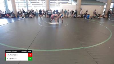 157 lbs Champ. Round 2 - Noah Montez, Central Catholic vs Daniel Zappas, Palo Alto Elite