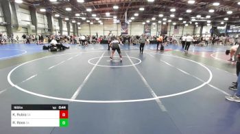 185 lbs Consi Of 8 #2 - Kyree Rubio, CA vs Raven Ross, CA