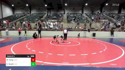 64 lbs Consi Of 4 - Max King, Compound Wrestling vs Carson Scott, Level Up Wrestling Center