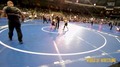 100 lbs Consi Of 8 #2 - Jack Wiatr, Region Wrestling Academy vs Joncarlo Claudio, Jenks Trojan Wrestling Club