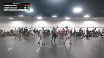 120 lbs Round 1 (4 Team) - Dominic Esposito, Maryland Mallets vs Gabe Campanelli, Parabellum WA Black