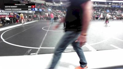 85 lbs Rr Rnd 5 - Jaxyn Ramsey, Rhyno Academy Of Wrestling vs Landen FitzSimons, Rhyno Academy Of Wrestling