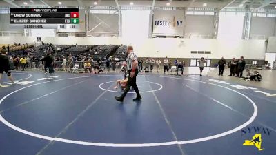 131 lbs Semifinal - Drew Schiavo, Journeymen Wrestling Club vs Eliezer Sanchez, KD Training Center