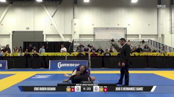 Jose C Hernandez Gamiz vs Eric Ruben Gilman 2025 World IBJJF Jiu-Jitsu No-Gi Championship