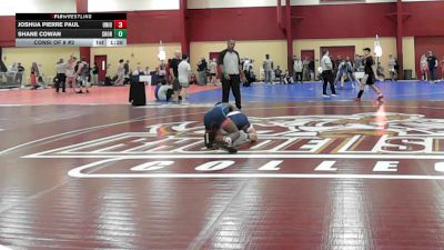 120 lbs Consi Of 8 #2 - Joshua Pierre Paul, Uniondale vs Shane Cowan, Shoreham/Wading River