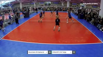 Munciana 18 Samurai vs EliteVBTC 18 Tatge - 2019 JVA Rock n' Rumble