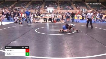 70 lbs Semifinal - Owen Martz, Trion Mat Dogs vs Tahrik Bailey, Titletown Wrestling Academy