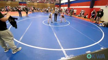 70-73 lbs Quarterfinal - Chance Baker, Morris Wrestling Association vs Ryan Noll, Claremore Wrestling Club