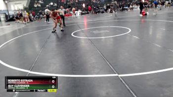 125 lbs Finals (2 Team) - Guy Clevenger, Central Oklahoma vs Roberto Estrada, Western Colorado