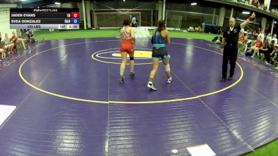 120 lbs Jaden Evans, Tennessee vs Svea Gonzalez, California Blue