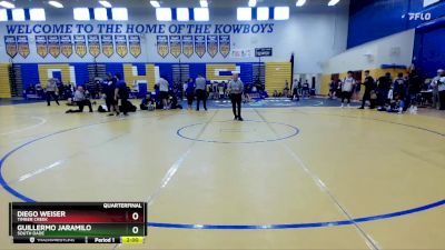 126 Blue Quarterfinal - Diego Weiser, Timber Creek vs Guillermo Jaramilo, South Dade