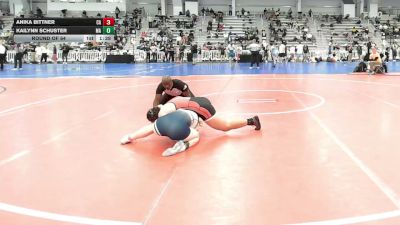 138 lbs Round Of 64 - Anika Bittner, CA vs Kailynn Schuster, MA