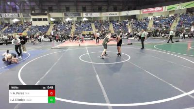 165 lbs Consi Of 8 #2 - Angel Perez, Trail Ridge Middle School vs Jimmy Elledge, Pagosa Pirates