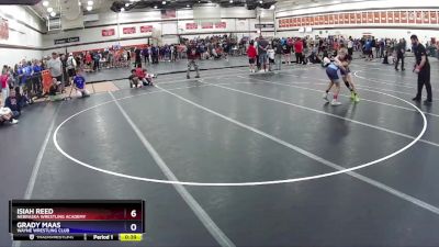 87 lbs Quarterfinal - Grady Maas, Wayne Wrestling Club vs Isiah Reed, Nebraska Wrestling Academy