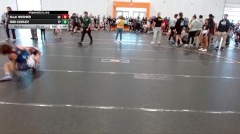 128 lbs Round 1 (4 Team) - Bre Corley, Team Palmetto Purple vs Ella Hughes, Georgia United