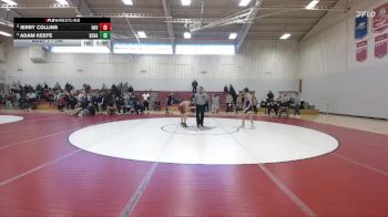 106 lbs Champ. Round 1 - Adam Keefe, Springside Chestnut Hill Academy vs Jerry Collins, Haverford School