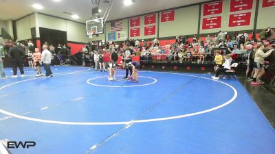 102 lbs Quarterfinal - Emily Hargrove, Mannford vs Auria Lane, McAlester