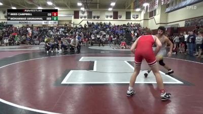 144 lbs Round 1 - Reed Campbell, Clarion-Goldfield-Dows vs Mohammad Aburahhal, Tinley Park (Andrew)