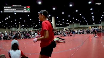 130 lbs Round 3 (4 Team) - Zoe Vore, Alabama Elite Gold vs Sarah Goodman, BHWC/ Florida Supreme