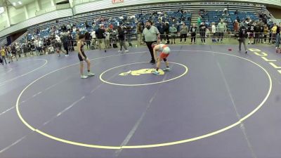 14U Boys - 110 lbs Champ. Round 2 - Reece Vendegna, Askren Wrestling Academy vs Canyon Collins, Young Guns Nashville Wrestling