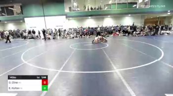 145 lbs Consi Of 64 #2 - Owen Cline, WA vs Ethan Hylton, TN