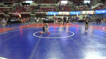 58 lbs Champ. Round 3 - Konnor Robinson, Butte Wrestling Club vs Roman Carter, Mat Demon Wrestling Club