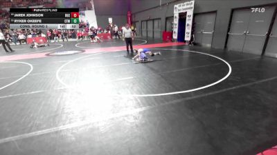 72 lbs Cons. Round 5 - Ryker OKeefe, Lodi Wrestling Club vs Jarek Johnson, BGC
