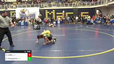 62 lbs Consy 2 - Cole Lebec, South Hills W.A. vs Charlie Fitchpatrick, Westshore W.C.