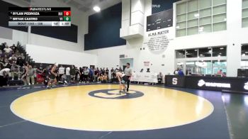 126 lbs Cons. Round 1 - Bryan Castro, Victor Valley vs Rylan Pedroza, Buena