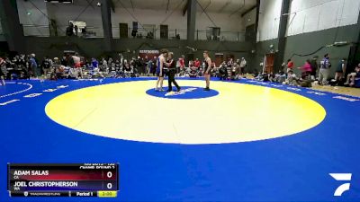 150 lbs Champ. Round 2 - Adam Salas, CA vs Joel Christopherson, WA