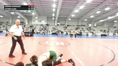 106 lbs Consi Of 32 #2 - Andrew Rodriguez, TX vs Cayden Clark, VA