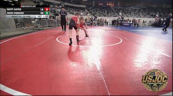 70 lbs 3rd Place - Riott Gates, Elgin Wrestling vs Knox Perkins, Tahlequah Wrestling Club