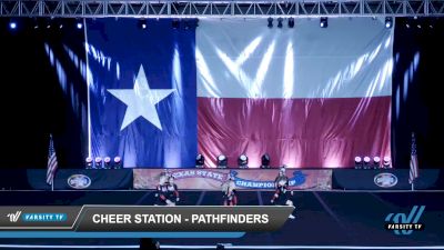 Cheer Station - Pathfinders [2022 L1 Mini - Novice Day 1] 2022 American Cheer Power Galveston Showdown DI/DII