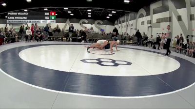 105 lbs Quarterfinals (8 Team) - Pietro Velardi, Ruthless Wrestling Club vs Abel Vasquez, Team 922